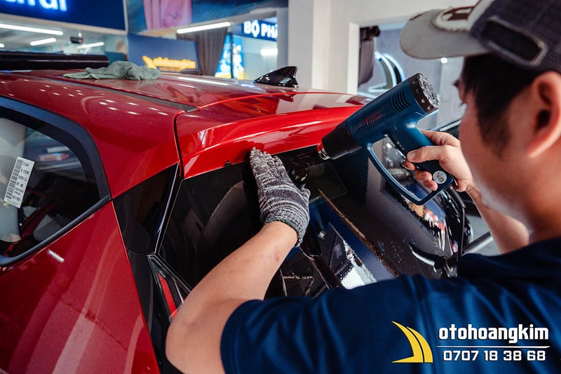 Dán phim cách nhiệt Ntech tiêu chuẩn xe 7 chỗ full Hyundai Stargazer