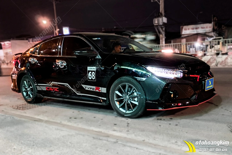Tem Xe Honda Civic Mẫu Thể - THAO
