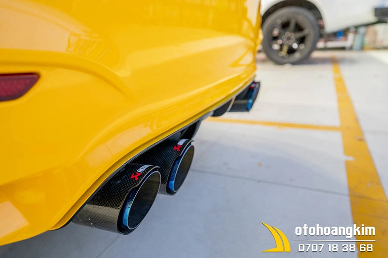 Pô Akrapovic đôi Bmw 328i