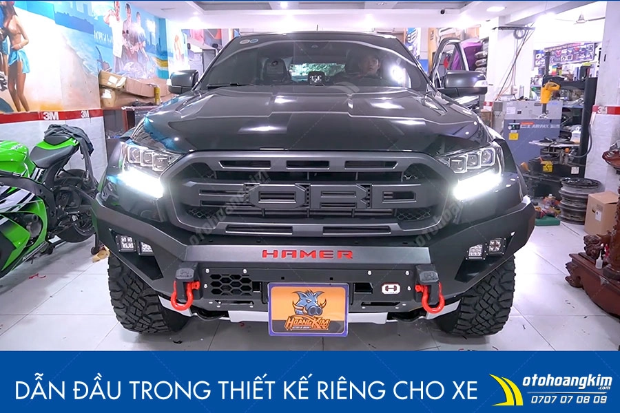 Cản trước Hamer Ford Ranger Raptor - Ảnh 5