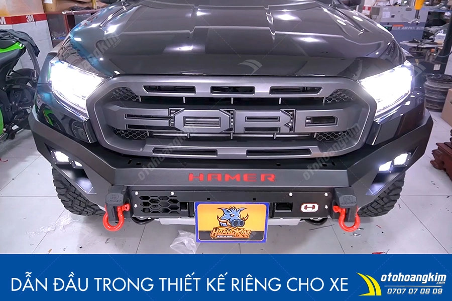 Cản trước Hamer Ford Ranger Raptor - Ảnh 3