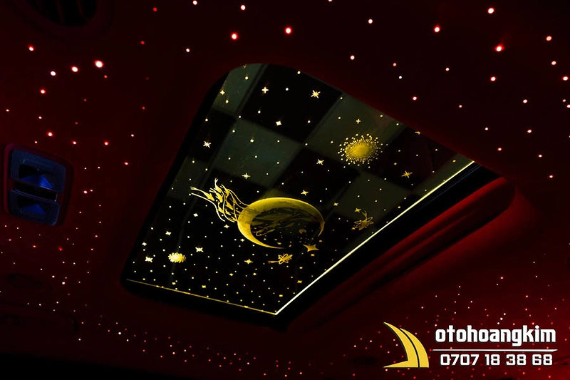 Led Trần Sao Rơi 800 Bóng Cho Kia Carnival