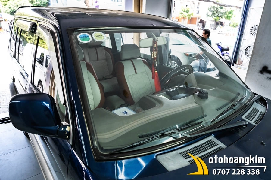 Dán phim cách nhiệt Ntech cho xe Jolie - Ảnh 5