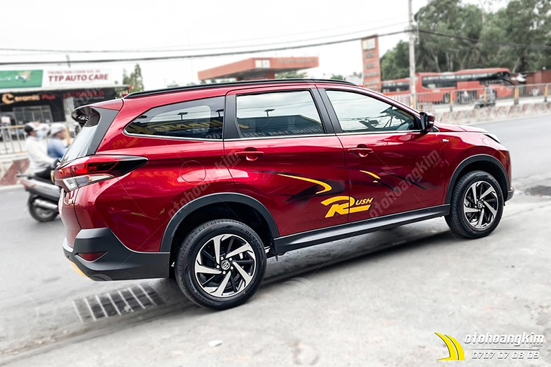 Tem Xe Toyota Rush - TRU014