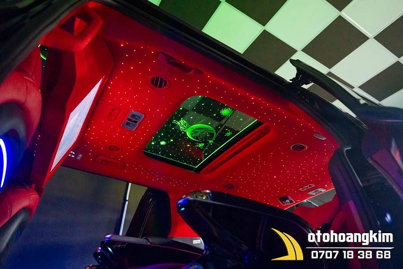 Bọc La Phông Trần Da Lộn 7 Chỗ Cho Xe Kia Carnival