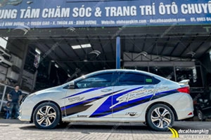 Tem Xe Honda City - HCT043