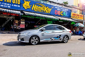 Tem Xe Honda City - HCT038