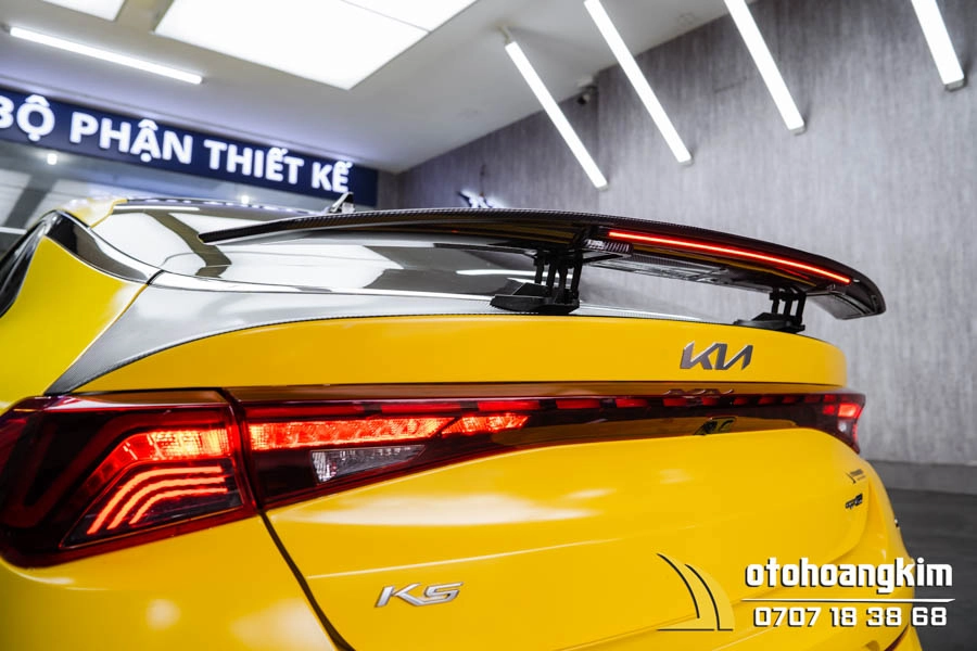 Đuôi Cá Cacbon Điện Thông Dụng Kia K5 - Ảnh 4