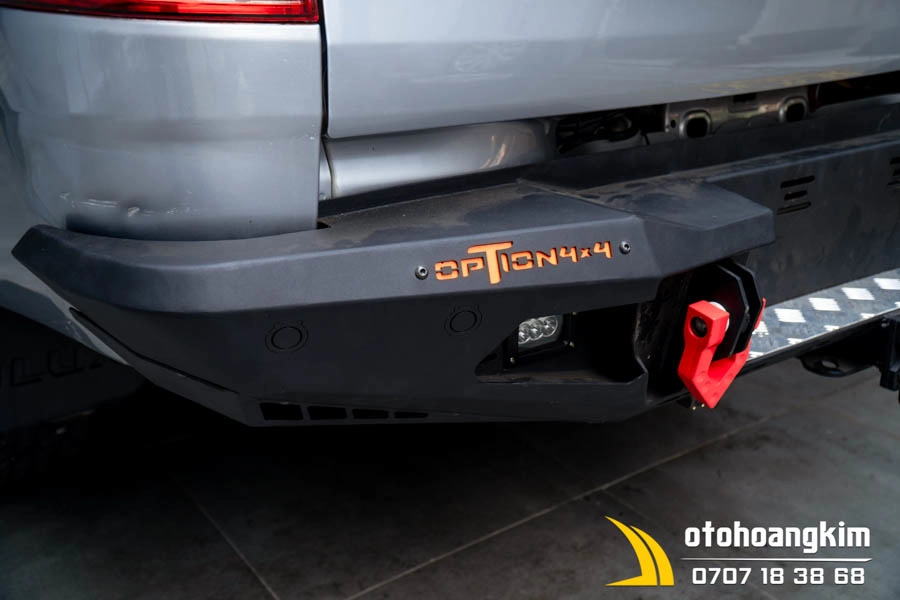 Cản Sau Xe Toyota Hilux Mẫu Ranger Sắt Option4x4 MT02 - Ảnh 3