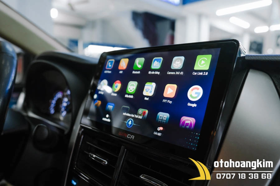 Màn Hình Android Winca QLED S170 Pro 360 Xe Toyota Vios - Ảnh 6