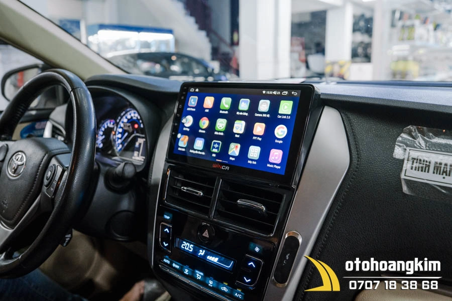 Màn Hình Android Winca QLED S170 Pro 360 Xe Toyota Vios - Ảnh 4
