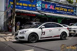 Tem Xe Chevrolet Cruze - CCR026