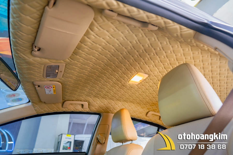 Bọc Trần La Phông 5D Xe Chevrolet Vivant - Ảnh 6