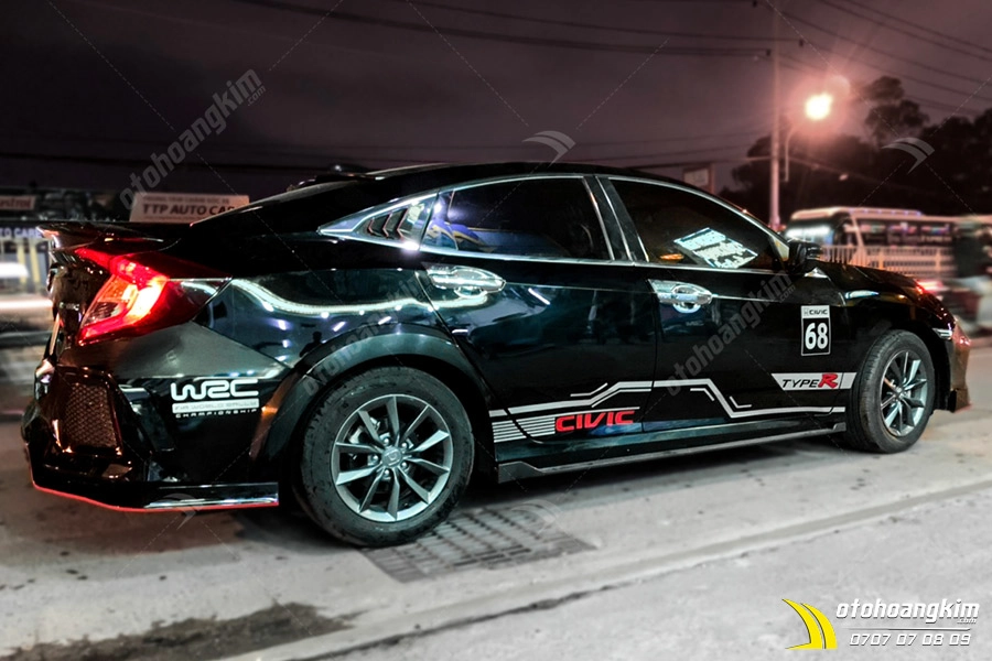 Tem Xe Honda Civic Mẫu Thể - THAO - Ảnh 2