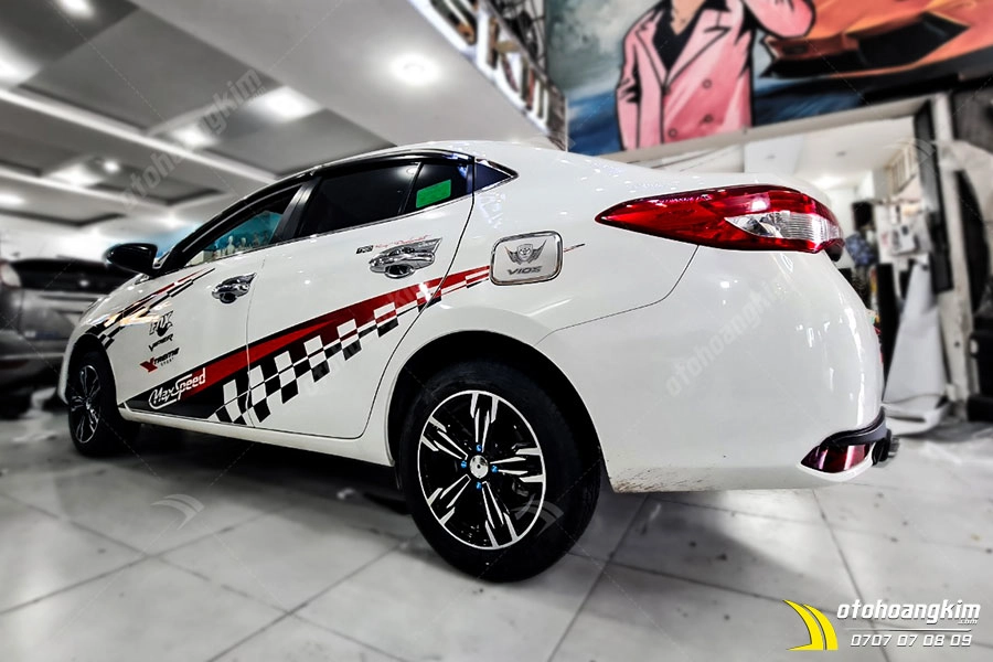 Tem Xe Toyota Vios - TVI019 - Ảnh 1