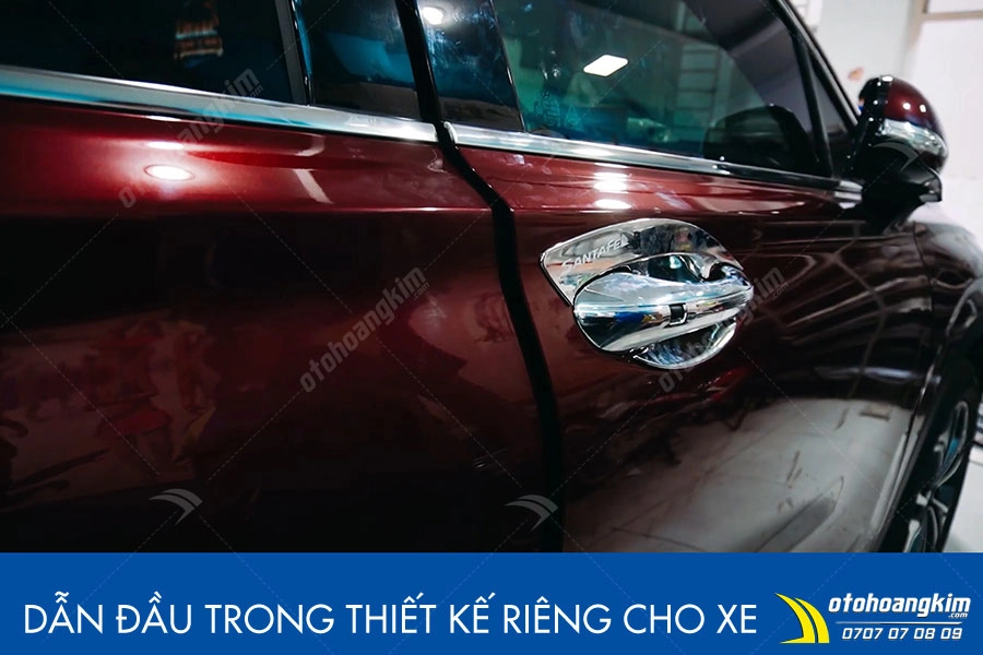 Cửa hít tự động Hyundai Santafe - Ảnh 2