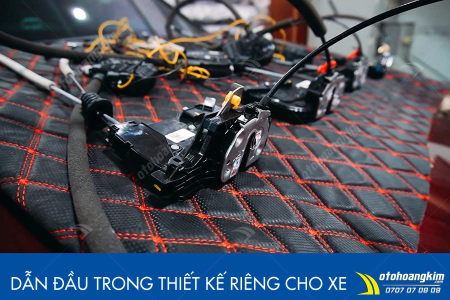 Cửa hít tự động Hyundai Santafe - Ảnh 5