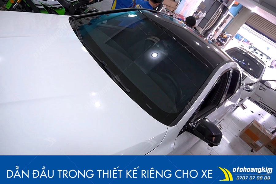 Dán đổi màu nóc đen Vinfast Lux A2.0 - Ảnh 1