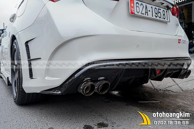 Độ Pô Đôi Cho Toyota Altis