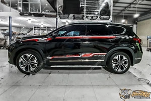 Tem Xe Hyundai Santafe - HSA013