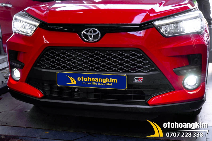 Bi Gầm X-Light F10 Pro 3 Màu Toyota Raize - Ảnh 3