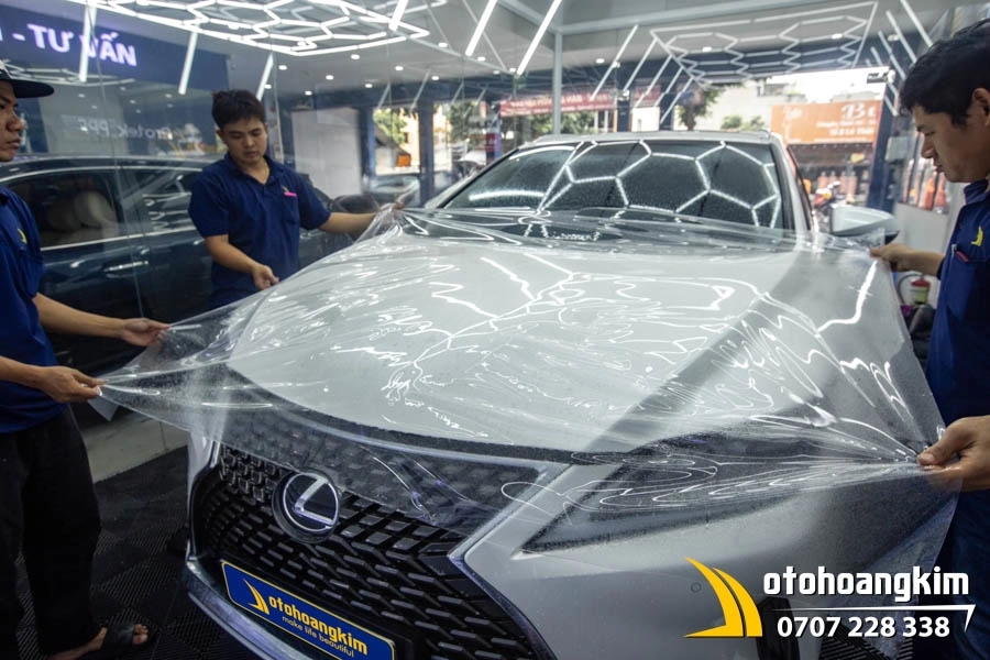 Dán PPF Avery Supreme Xtreme Gloss xe Lexus - Ảnh 5