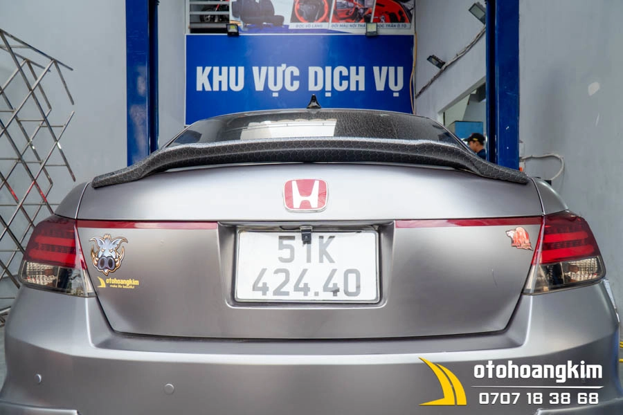 Đuôi cá Honda Accord Gen8 2010 mẫu võng xe Lux A - Ảnh 2