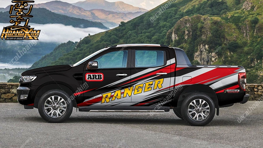 Tem Xe Ford Ranger - FRA053 - Ảnh 1