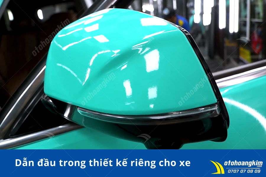 Dán đổi màu Candy pha lê xanh ngọc Vinfast Lux SA2.0 - Ảnh 6