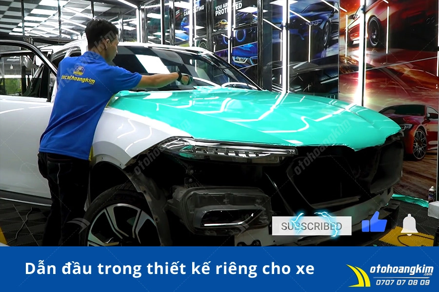 Dán đổi màu Candy pha lê xanh ngọc Vinfast Lux SA2.0 - Ảnh 4