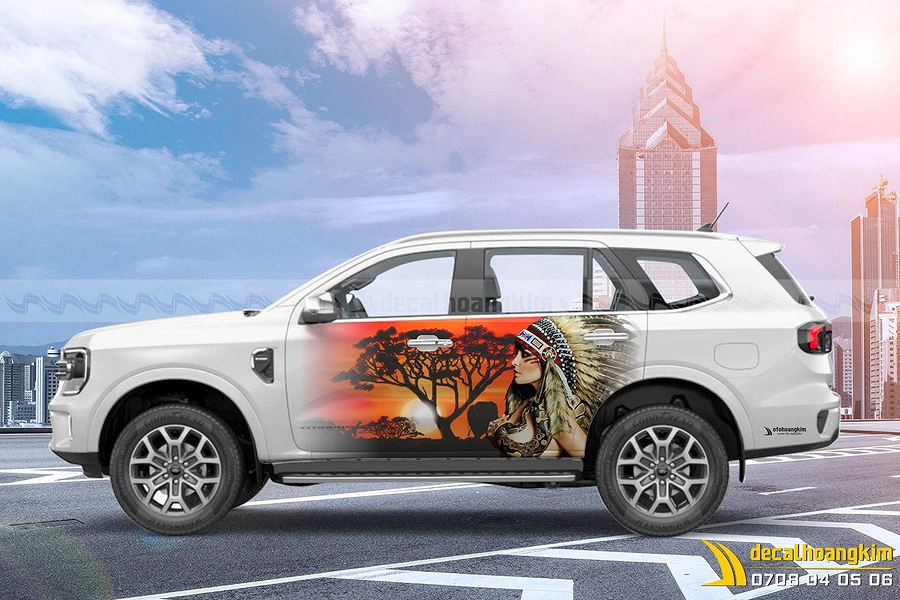 Tem Xe Ford Everest - FEV022 - Ảnh 1