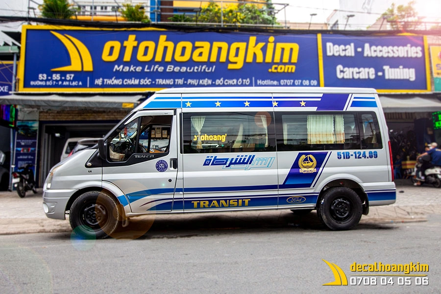 Tem Xe Ford Transit - FTS101 - Ảnh 1
