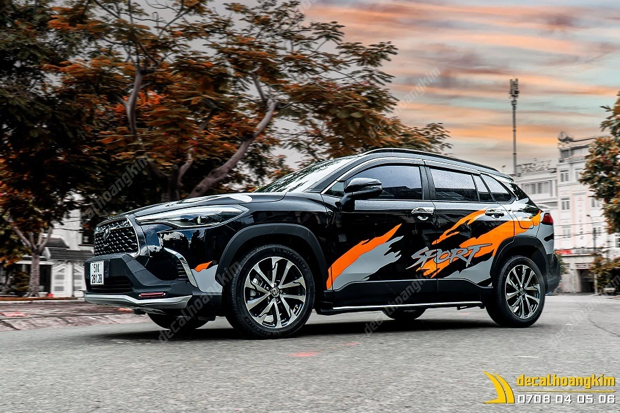 Tem Xe Toyota Corolla Cross - TCC010 - Ảnh 1