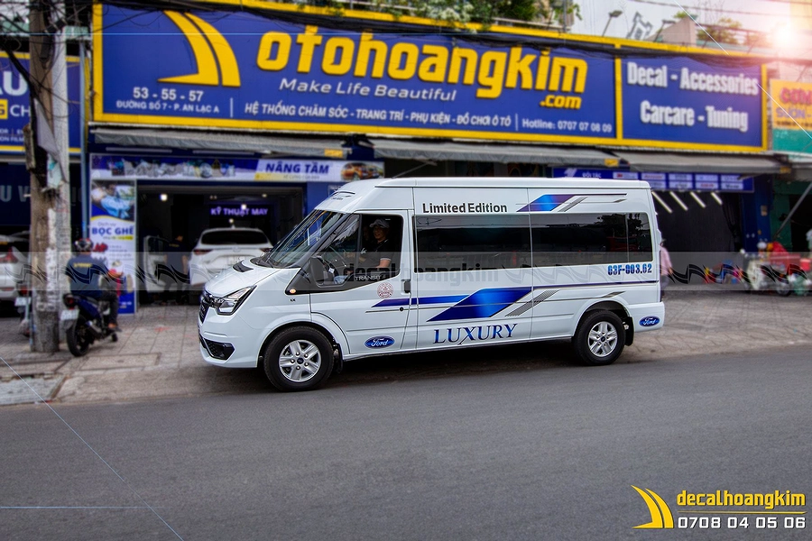 Tem Xe Ford Transit - FTS105 - Ảnh 1