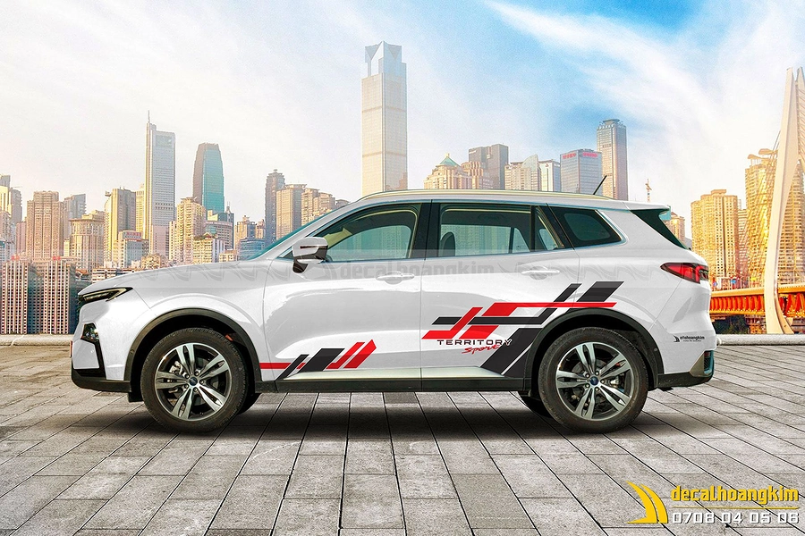 Tem Xe Ford Territory - FTE004 - Ảnh 1