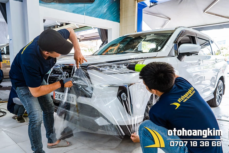 Dán Ppf Full Xe Toyota Veloz Loại 3 LỚP