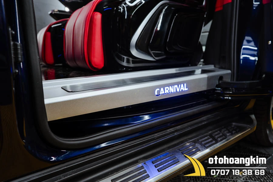 Nẹp Bước Chân Trong Và Ngoài Kia Carnival 2021 - 2022 Có Đèn 6CT - Ảnh 3
