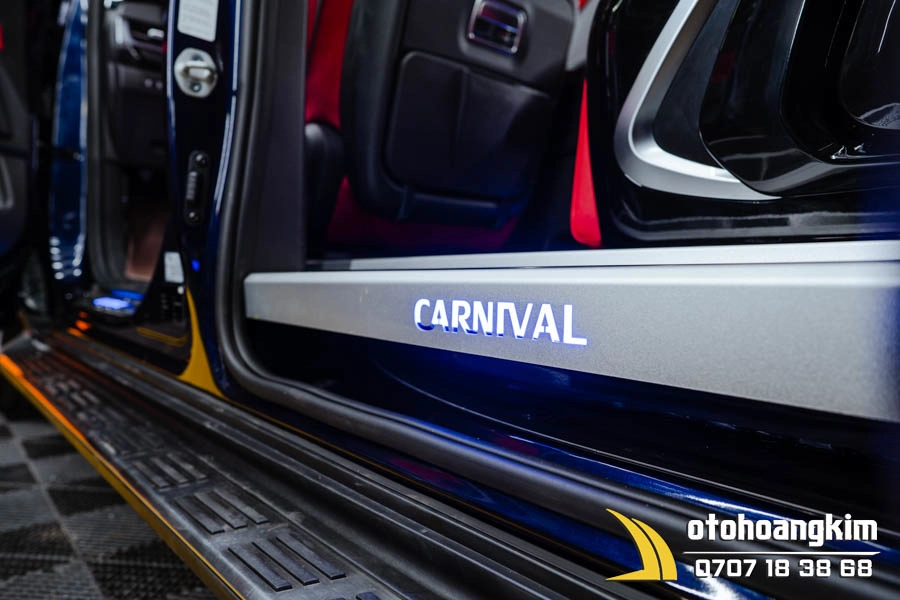 Nẹp Bước Chân Trong Và Ngoài Kia Carnival 2021 - 2022 Có Đèn 6CT - Ảnh 2