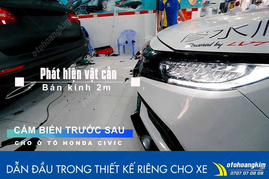 Cảm biến cảnh báo điểm mù Honda Civic - Ảnh 3