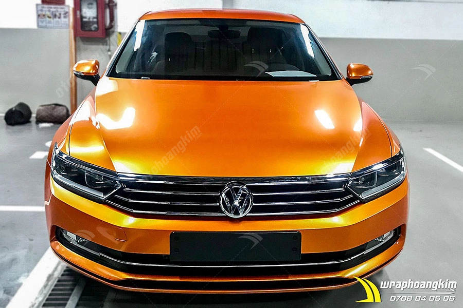 Dán đổi màu Candy cam ma thuật Volkswagen Passat - Ảnh 1