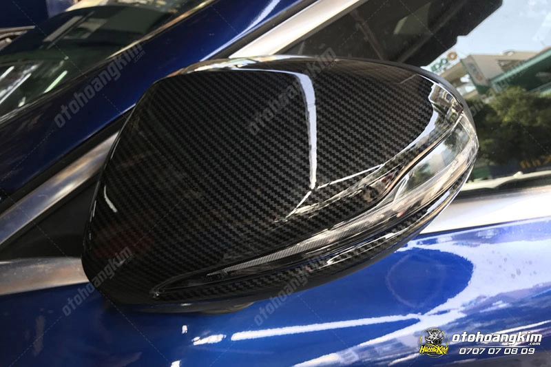 Ốp gương chiếu hậu Mercedes [2006-2020]cacbon