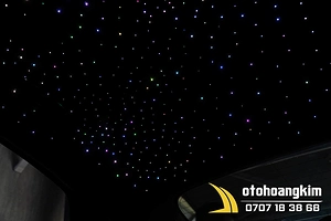 Led trần sao rơi xe Kia K3 lung linh, sang trọng