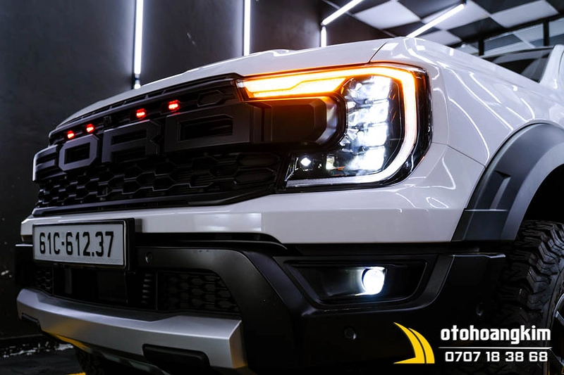 Độ Đèn Pha Raptor 4 Bi
