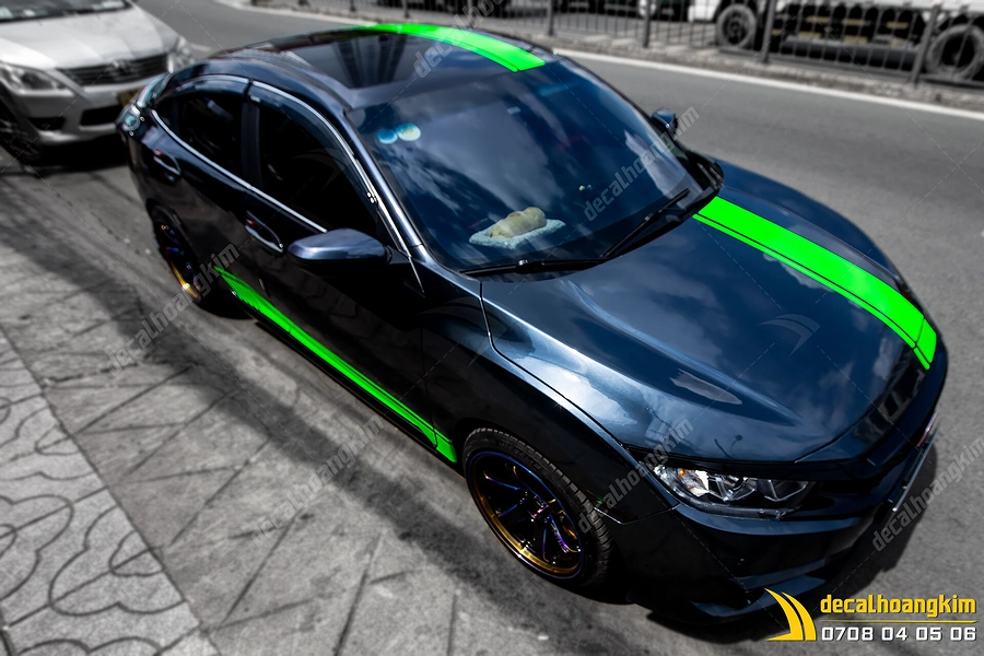 Tem Xe Honda Civic - HCV044 - Ảnh 1