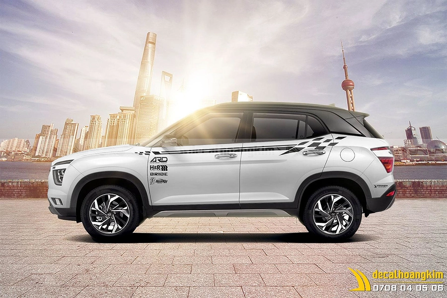 Tem Xe Hyundai Creta - HCR007 - Ảnh 1