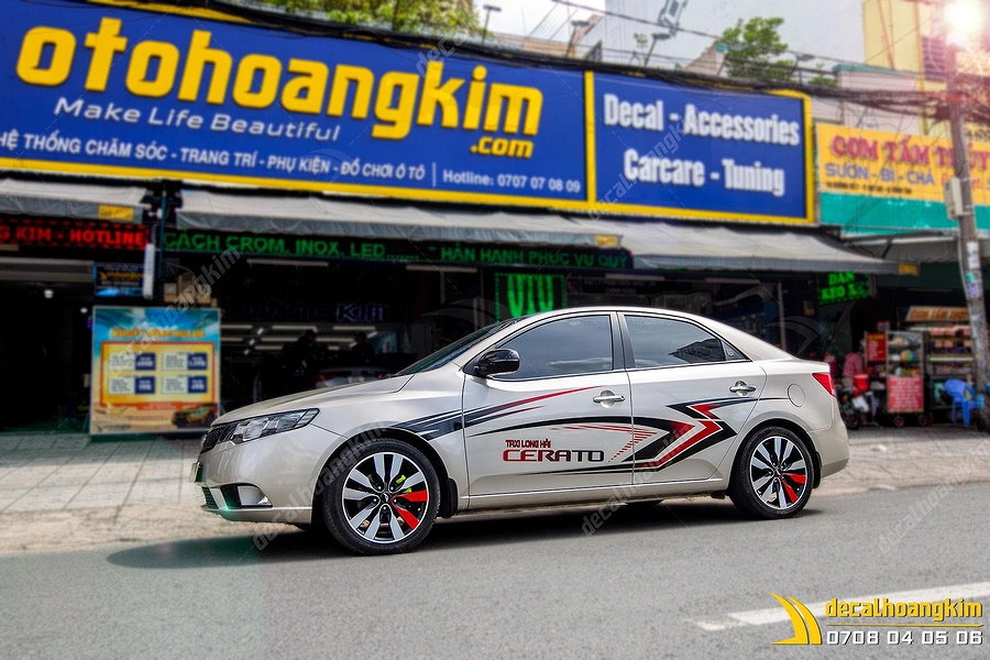 Tem Xe Kia Cerato - KCE046 - Ảnh 1