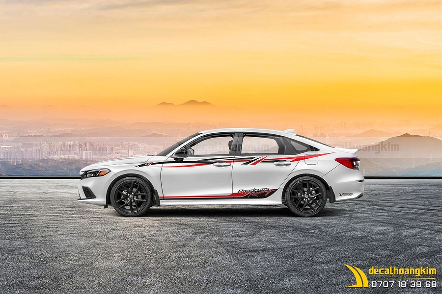 Tem Xe Honda Civic - HCV070 - Ảnh 1