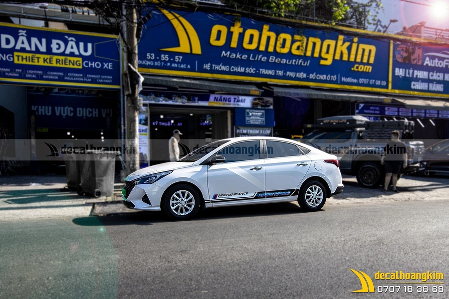 Tem Xe Hyundai Accent - HAC062 - Ảnh 1