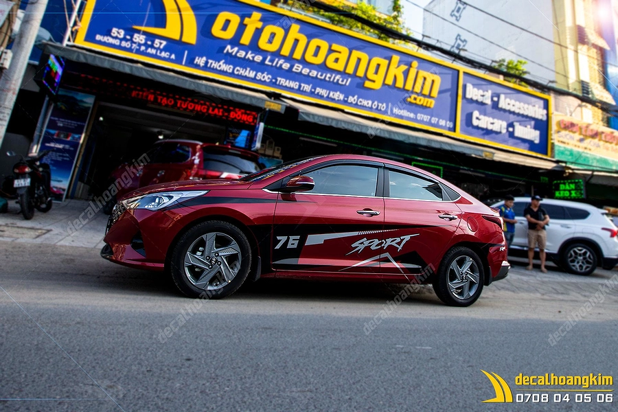 Tem Xe Hyundai Accent - HAC047 - Ảnh 1