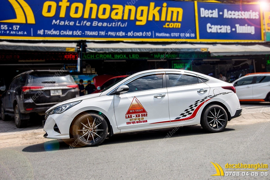 Tem Xe Hyundai Accent - HAC050 - Ảnh 1